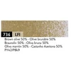 Caran D'ache Luminance 6901 spalva "olive Brown 50%"