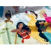 Carbotex Disney Princesės 40x40 cm pagalvės užvalkalas - Vaiana, Ariel, Pelenė
