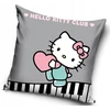 Carbotex HELLO KITTY Poduszka su poszewka dekoracyjna helo Kiti Kotek pilka jasiek