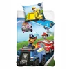Patalynės komplektas Carbotex Paw Patrol patalynė 140 x 200 50 x 70 medvilnės licencijuotos transporto priemonės