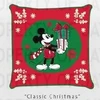 Carbotex Užvalkalas na poduszkę velvet welurowa jaśka Myszka Mickey 40x40 świąteczna