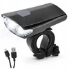 Carcommerce USB Super LED priekinis dviračio žibintas, atsparus vandeniui, galingas dviračiui