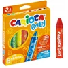 Carioca Baby kreidelės - 8 spalvų, minkštos, storos, plaunamos
