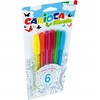 Carioca Fiorella Fluo rašikliai, 6 spalvų rinkinys