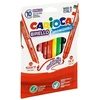 Carioca Flomasteriai Birello, dvipusiai, 10 spalvų