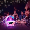 Carruzzo LAMPKA biurkowa LED kroviklis budzik głośnik zegar BLUETOOTH RGB DLA DZIECI