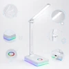 Carruzzo LAMPKA BIURKOWA LED RGB DOTYKOWA USB REGULOWANA SKŁADANA SZKOLNA DO NAUKI
