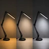 Carruzzo LAMPKA BIURKOWA LED USB NA KLIPS REGULOWANA ŚCIEMNIANA 3 BARWY ŚWIATŁA