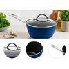 Ceraflon Puodas Prestige Diamant 18 cm 2 L Puodas su dangteliu Induction Mėlyna