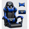 Cerlo GAMING kėdė su atlošu MASAŽAS, SUKIMASIS KOMPIUTERIS žaidimų kėdė!
