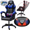 Cerlo GAMING kėdė su atlošu MASAŽAS, SUKIMASIS KOMPIUTERIS žaidimų kėdė!