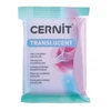 Cernit Modelina przeźroczysta violetinė 56g