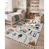 Chemex Dywan Buffo Lilu 140x200 3D sensoryczny w uliczki w stylu boho su fedzlami
