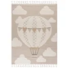 Chemex Dywan Buffo Volare 80x150 3D sensoryczny balon beż w stylu boho su fedzlami