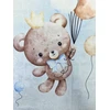 Chemex DYWAN Dziecięcy Drukowany KIDS 160x230 Meškiukas Kokardka Balony Gwiazdki Lot