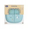Chicco 3 dalių lėkštė mėlyna 12 mėn.+