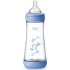Chicco Perfect Silicone Feeding Bottle buteliukas kūdikiams 300ml Mėlyna 4m+