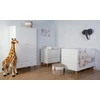 CHILDHOME - KOSZ PLECIONY SZNURKOWY 28x27 CM Baltas/BEIGE
