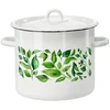 Chomik Puodas EMALIOWANY 7 L 22 CM Baltas FIKUS Z/P *9266