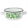 Chomik RONDEL EMALIOWANY Z DWOMA USZAMI 1,5 L 16 CM Baltas FIKUS *9129