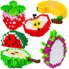 ChRLD Lyginimo karoliukų dėžutės vadovas Fruit 3D 3000 Elements rinkinys