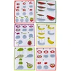 ChRLD Lyginimo karoliukų dėžutės vadovas Fruit 3D 3000 Elements rinkinys