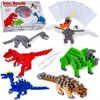 Chrld Lyginimo karoliukų RINKINYS Dinosaurs 3D LYGINIMO KAMBARYS Vaikams 3000 vnt.