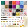 Chrld Rinkinys spalvotų karoliukų apyrankėms ir papuošalams kurti
