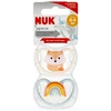 NUK silikoniniai čiulptukai, 0-6 mėn., 2vnt.