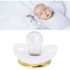 Čiulptukas BABY PRINCESS PRINCE SILIKONINIS čiulptukas M Baltas