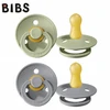 Čiulptukas BIBS Colour Round Sage, Cloud, 6 mėn.