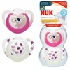 NUK 736727 čiulptukas STAR D&N 6-18m 2 vnt