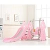 Children’s Slide w/ Swing &amp; Basketball Hoop 4-in-1 inSPORTline Swingslide