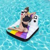 Čiužinys pripučiamas 127x102 cm max 90 kg Polaroid lounge 43656 Bestway 625244