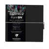 Clairefontaine Szkicownik Paint`On 19x19 250g Juodas