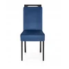 CLARION 2 VELVET NAVY Mėlynas / Juodas HALMAR kėdė