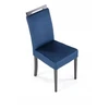 CLARION 2 VELVET NAVY Mėlynas / Juodas HALMAR kėdė