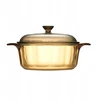 CLASSIC VISIONS Stiklinis puodas 2,25l su dangteliu