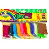 ClayDoll Super Light Clay MAGIC FOAM PLAYSTINE PASTA 12 vnt + PRIEDAI