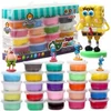 ClayDoll Super Light Clay PUTOLŲ RINKINYS 24 vnt + priedai MAGICAL PLASTIKA DOVANŲ