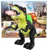 Click4Toys DIDELI T-REX DINOZAURŲ PASIĖJIMAI, RAUJIMAI, ŠVIESOS, KĖPAVIMAS GARAI, VAIKŲ FIGŪRA, 20 CM