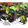 Click4Toys DIDELI T-REX DINOZAURŲ PASIĖJIMAI, RAUJIMAI, ŠVIESOS, KĖPAVIMAS GARAI, VAIKŲ FIGŪRA, 20 CM