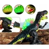 Click4Toys DIDELI T-REX DINOZAURŲ PASIĖJIMAI, RAUJIMAI, ŠVIESOS, KĖPAVIMAS GARAI, VAIKŲ FIGŪRA, 20 CM