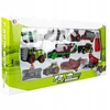 Click4Toys DIDELIS ŽEMĖS ŪKIO TRANSPORTO PRIEMONIŲ TECHNIKOS RINKINYS VAIKAMS DVIEJI TRAKTORIAI TRAKTORIAUS PĖLYMAS