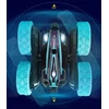 Click4Toys DVIPUŠIS TWISTER AUTOMOBILIS, VALDYMAS RANKOS GESTAIS SUKIMO LED 2,4 GHz NUOTOLINIO PULTO PULTAS