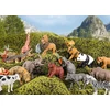 click4TOYS FIGURINOS LAUKINIAI GYVŪNAI SAFARI LAUKINIŲ zoologijos sodo GYVŪNŲ KOLEKCIJA 58 EL + BOX