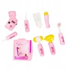 Click4Toys GYDYTOJŲ RINKINYS VAIKAMS PIRMOSIOS PAGALBOS RINKINYS AŠARŲ LOKIS STETOSKOPO VAISTŲ PRIEDAI