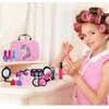 click4TOYS KOSMETIKA VAIKAMS DAŽYTI MIAŽIŲ DĖŽELĖS ŠEŠĖLIAI NAGAI Makiažas
