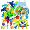 Click4Toys LAIKOMOJI KONSTRUKCINIAI KLUOKLIAI SIURBUČIAI VAIKAMS GYVŪNAMS FIGURĖLIAI 36E