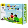 Click4Toys Magnetinės plytos 3D pasaulis AIG, 108 dalys